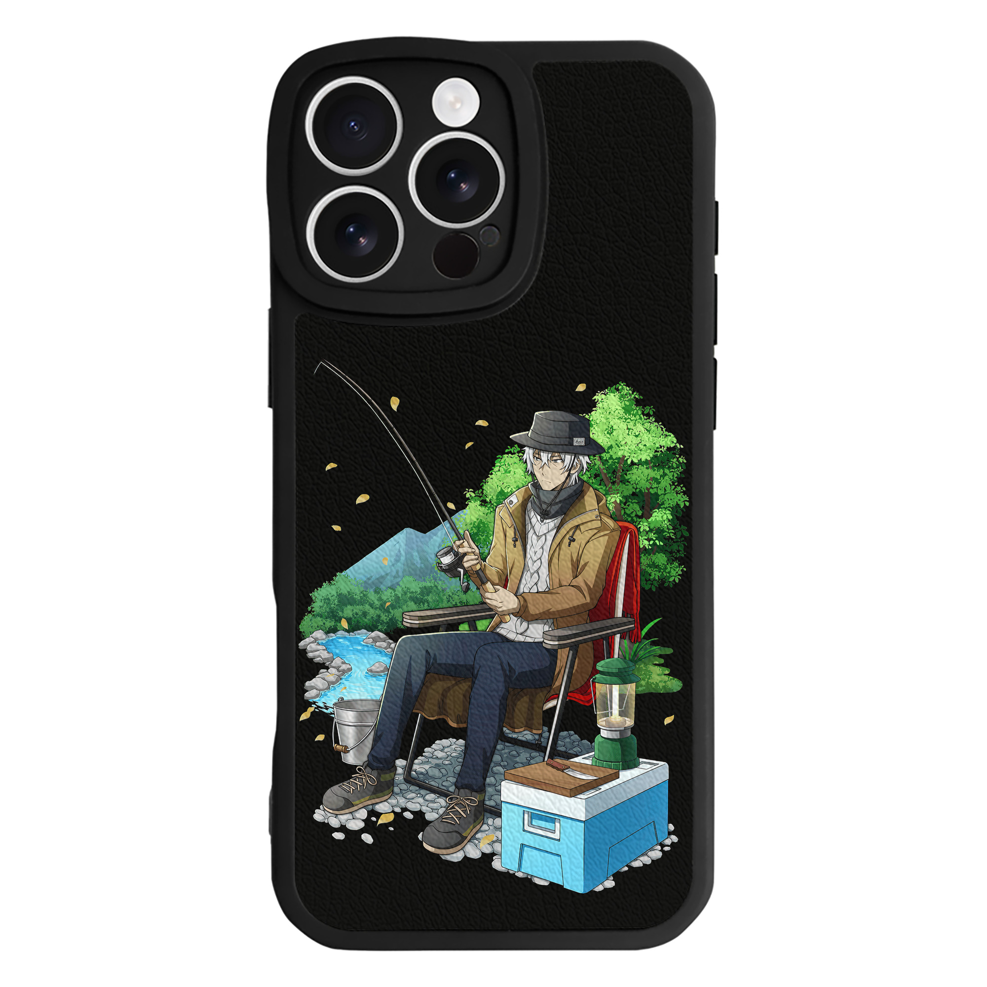 （画像用） 文豪ストレイドッグス Bungo Stray Dogs 【iPhone 16シリーズ対応】シリコンスマホケース（レザー調） 材質：シリコン